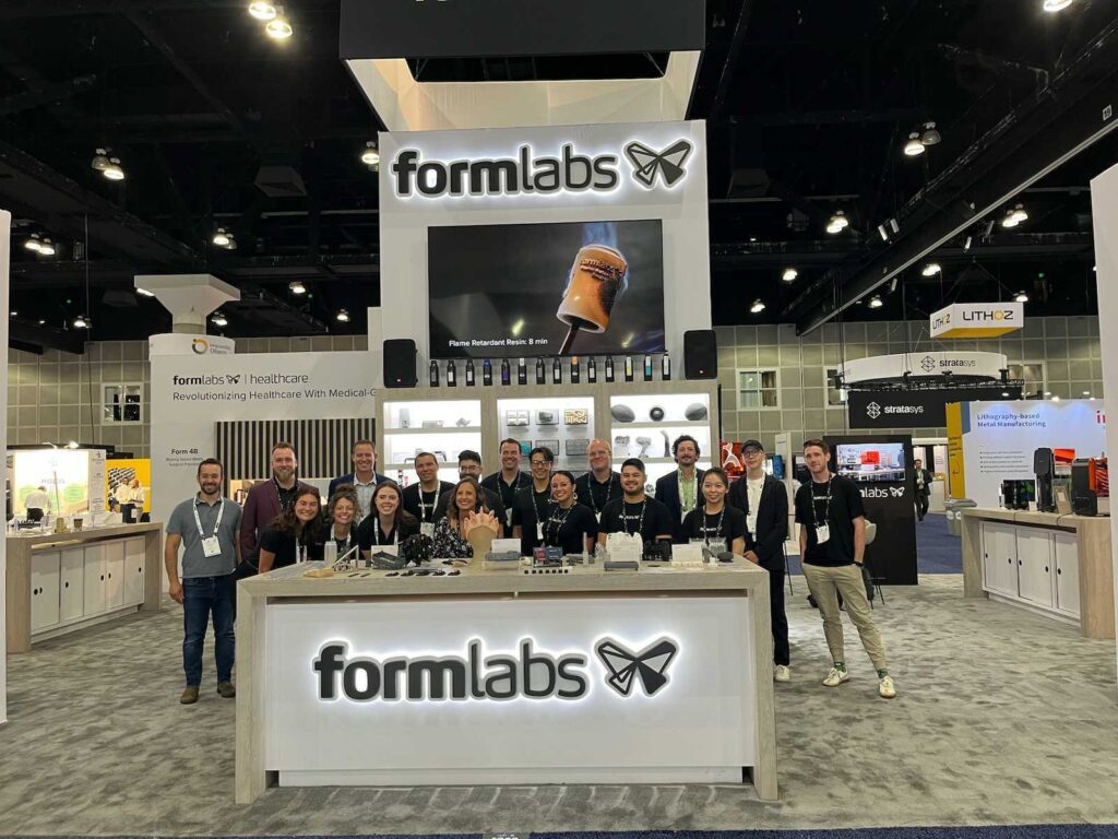 Formlabs Trade Show Display by Apple Rock