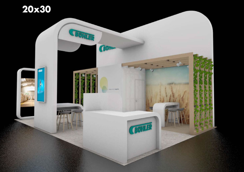 Bühler Exhibit Rentals 20x30 Rendering